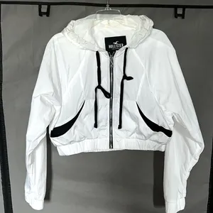 Hollister nylon Crop hooded jacket thumbnail 2