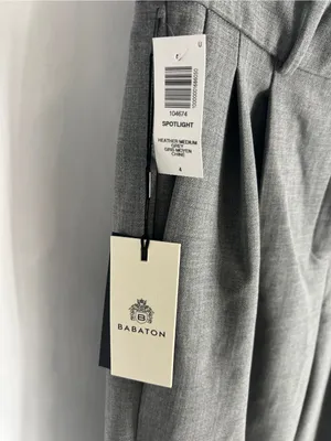 Aritzia Babaton Spotlight Cargo Pant Heather Medium Grey Size 4 NWT thumbnail 3