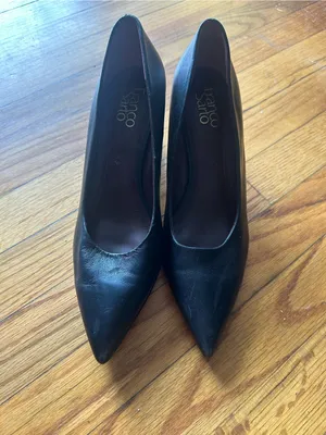 Franco Sarto Frankie Pointed Toe Wedge Pump Leather Dress Shoes Women’s Size 9M thumbnail 2