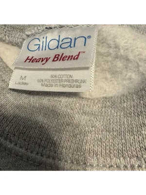 Gildan Pac-Man Graphic Sweatshirt M Grey Yellow thumbnail 4