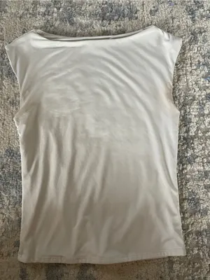 Everyday Sleeveless Tank Top - White thumbnail 1
