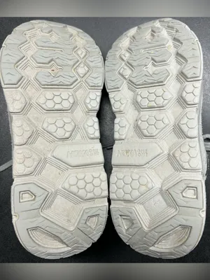 Hoka One One Size Men 7.5 Women’s 8.5 Clifton Suede Grey Sneakers thumbnail 7