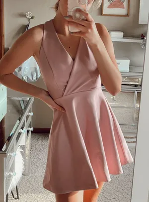 Dry Goods Pink Dress thumbnail 1