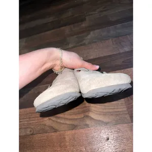 White Mountain Women's Suede Slip-On Clog Mules in Light Taupe thumbnail 6