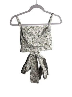 Hill House Home The Miranda Top in basketweave vine print XS thumbnail 3