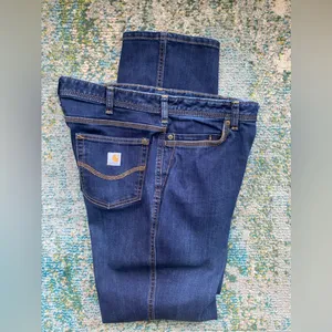 Carhartt women’s relaxed fit bootcut jeans, size 12 thumbnail 6