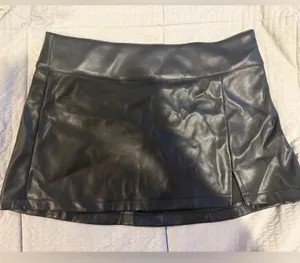 Garage Faux Leather Mini Skirt thumbnail 1