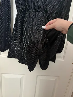 Black Romper Francesca's thumbnail 4