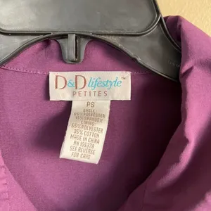 D&D lifestyle petite‎ small matching purple outfit thumbnail 4
