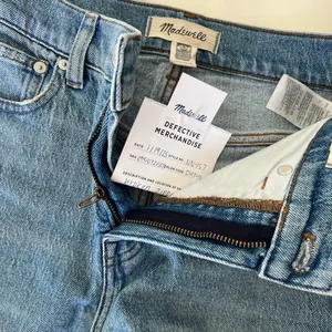 NWT Madewell The '90s Straight Jean 23 broken zipper needs repair/replacement thumbnail 13