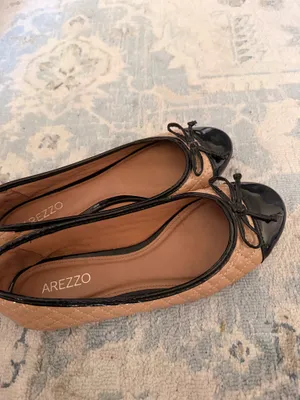 Arezzo Flats Black Size 37 EUR thumbnail 4