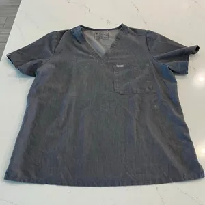 FIGS Catarina One-Pocket Scrub Top Graphite Size XXL‎ thumbnail 1