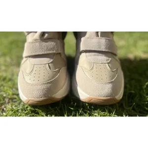 ISABEL MARANT Women’s Balskee High-Top Leather Wedge Sneakers Beige Suede EU 38 thumbnail 3