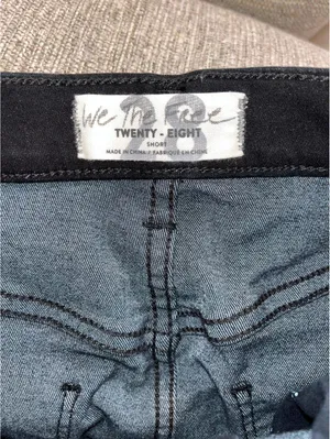 We the Free Black mini skirt Free People size 28 thumbnail 4