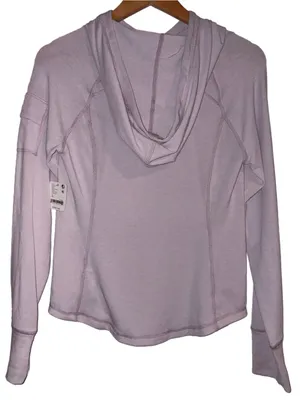 NWT Free People Movement Wild Ride Hoodie Rose Wash Pink Size XS thumbnail 5