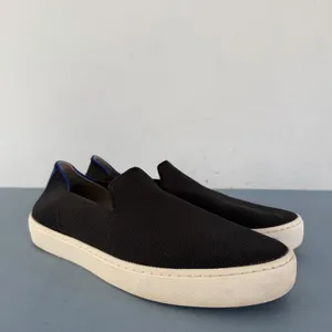 Rothy's The Original Slip On‎ Black Washable Knit Sneakers thumbnail 2