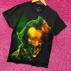 Toxic Pennywise the Clown IT Chapter Two Horror Movie Tee M thumbnail 3