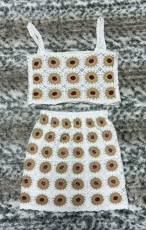 Crochet set White thumbnail 1