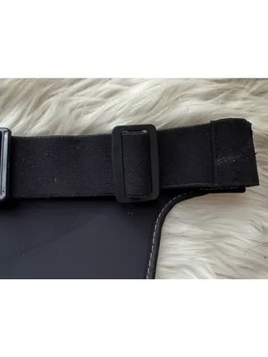 Marika Black Adjustable Waist Pack with Zipper Pocket thumbnail 5