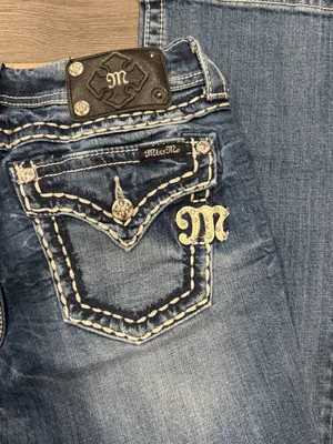 Miss Me Women’s Low Rise Boot Jeans With Stitching Detail Size 29 thumbnail 10