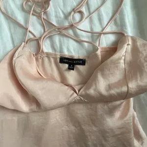 Kendall & Kylie Pink Satin Slip Dress Small thumbnail 2
