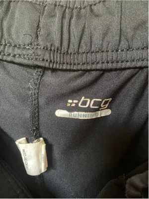 BCG Running Black Athletic Lined Shorts Performance Activewear Gym Running Large thumbnail 4