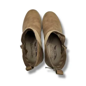 Skechers NWT Arch Fit Ankle Boots 7‎ Brown Mush Comfort Casual Zip thumbnail 6