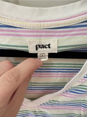 Pact Women's Softspun A-Line Tank Dress Size Small thumbnail 2