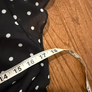 A New Day NWT polka dot chiffon ruffle sleeve maxi dress small thumbnail 11