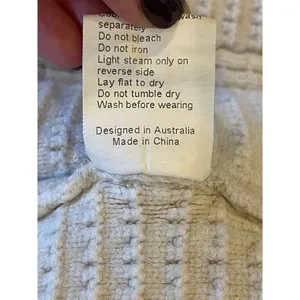 Elliatt Sweater Women Small Beige Ivory Knit Knit Open Front Long Line Cardigan thumbnail 11