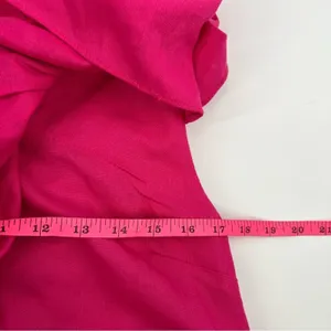Tuckernuck Pomander Place‎ Florencia Ruffle Shoulder Linen Blend Dress Sz Medium thumbnail 3