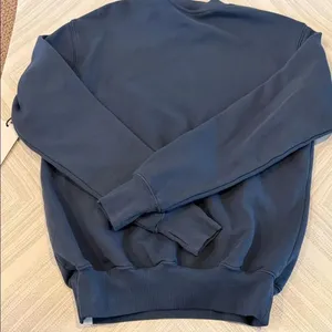 Kaveah Ombré Blue (Navy Tone) Oversized Fleece Sweatshirt – Junior M (10/12) NWT thumbnail 5