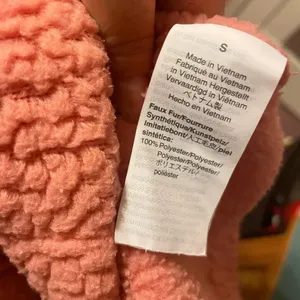 J.Crew Peachy Pink Quarter Zip Sherpa Pullover thumbnail 4