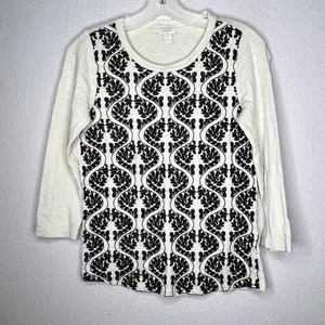 J. Crew Embroidered Top thumbnail 6