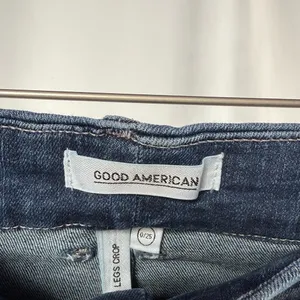 Good‎ American Good Leg Crop in Blue 260 Size 0 or 25 thumbnail 6