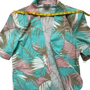 VTG Preppy 80s Blazer Pastels 14 Eclectic Prep Light Academia Y2K 3/4‎ Sleeve thumbnail 11