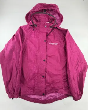 Frogg Toggs Magenta Pink Hooded Rain Jacket Windbreaker AP13580-115 Womens Med thumbnail 1
