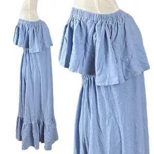 Free People Lynne Midi Dress in Lavender Luster Periwinkle Small NWT Beach Boho thumbnail 11