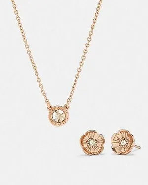 Coach Necklace And Earrings Set thumbnail 1