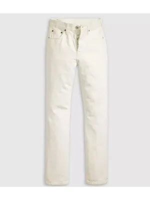New Levi's Premium 28x30 501 Original Fit Women Jeans Blank Slate White thumbnail 5