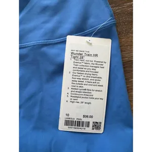 Lululemon Wunder Train High Rise 28” Pool Party Size 10 NWT thumbnail 5