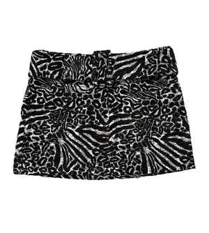 Maeve NWT Anthropologie Belted Micro Mini Skirt Sz S Animal Print Jacquard Low Rise thumbnail 4