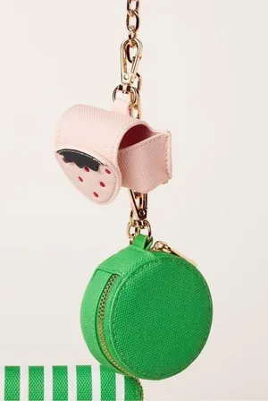 kate spade new york x Target Green/White Stripe Mini Crossbody Bag thumbnail 4