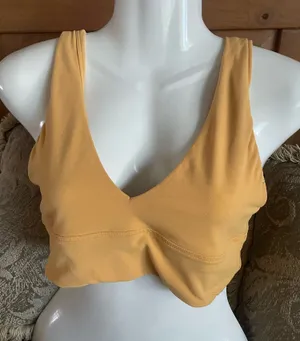 Lululemon Align V-Neck Bra *Light Support, C/D Cup Mango Dream thumbnail 1