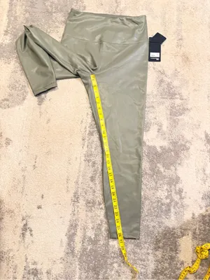 NWT 90 Degree By Reflex Dark Green Active Leggings Size L thumbnail 5