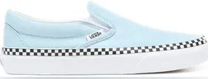 Vans low top trainers‎ sneakers light blue white thumbnail 1