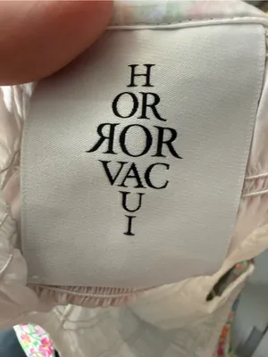 Horror Vacui White Maxi Sundress with Floral Tie Straps small thumbnail 7