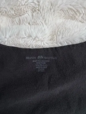 Brandy Melville Gina Top Long Sleeve Black thumbnail 3