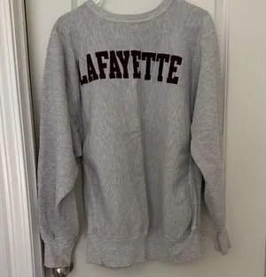 Champion Heather Gray Reverse Weave Pullover thumbnail 1