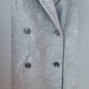 Quince Grey Italian Wool Coat XS | Minimalist Capsule Wardrobe thumbnail 8